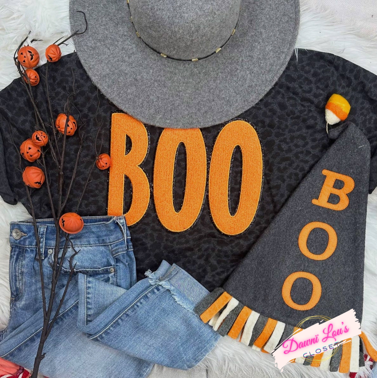 Boo Leopard Tee