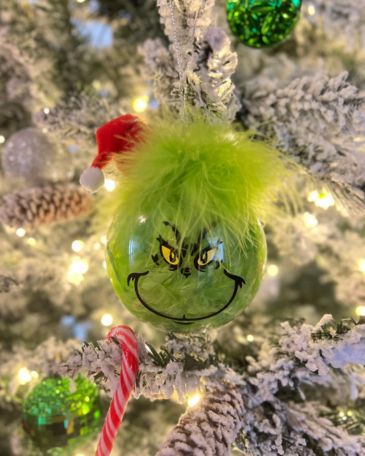 Grinchy Ornament