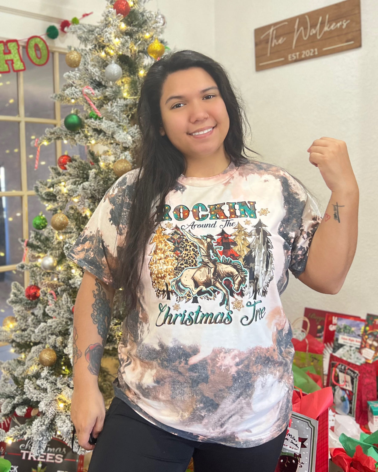 Rockeando alrededor del árbol de Navidad