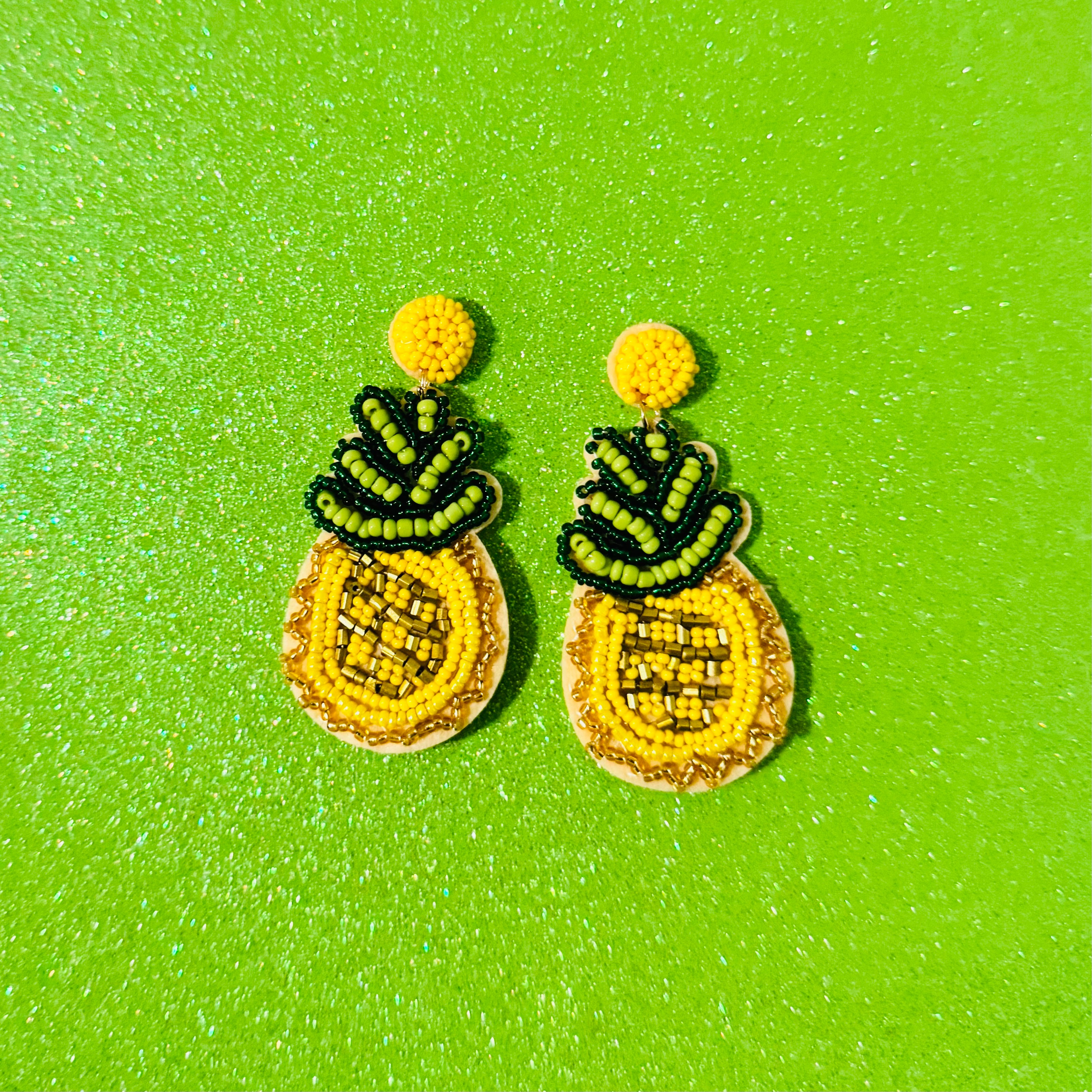 BEADED SUMMER EARRINGS