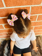 Sequinned Spring Bows