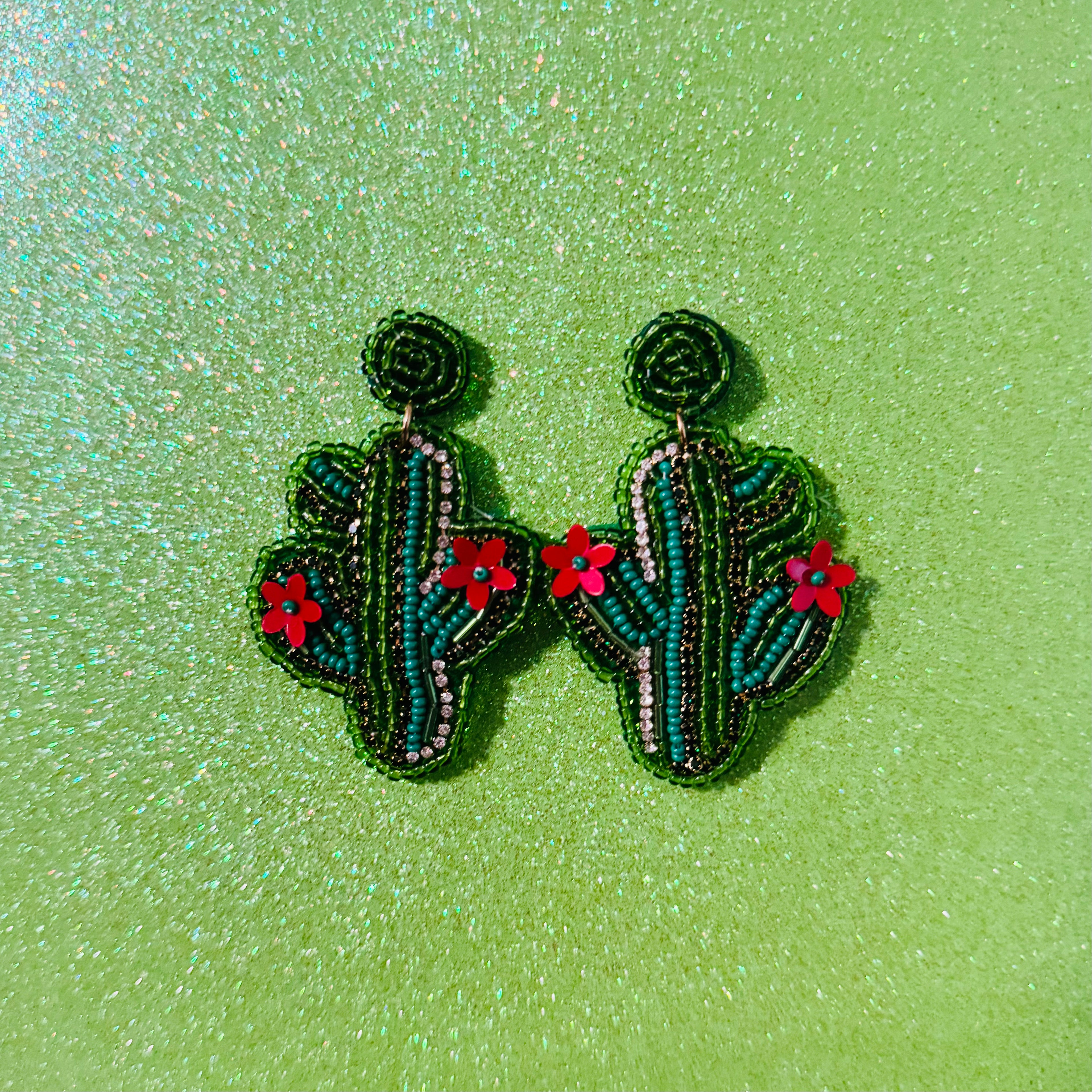 BEADED SUMMER EARRINGS