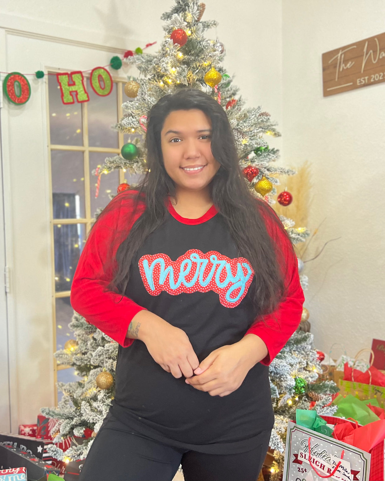 Merry Faux Embroidery