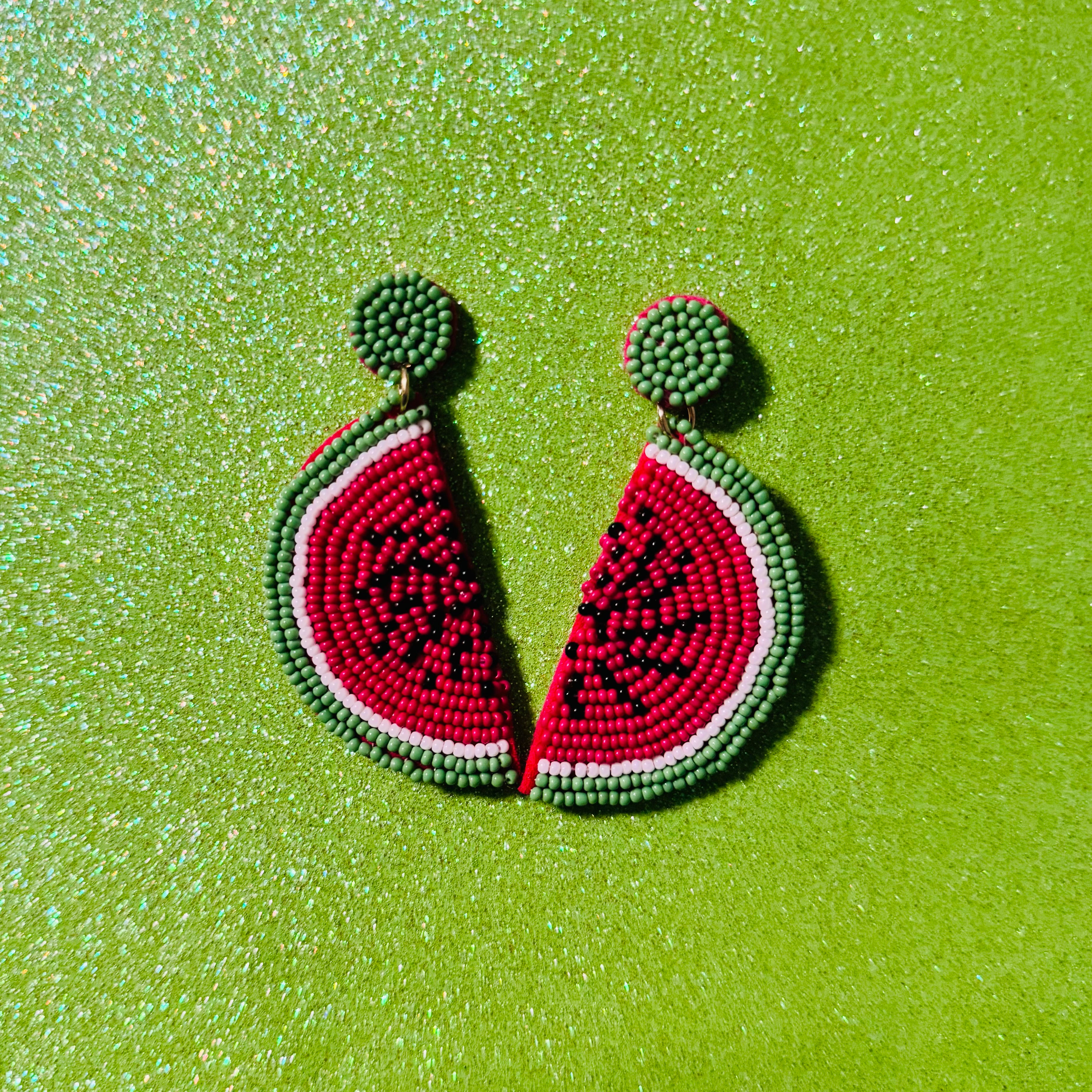 BEADED SUMMER EARRINGS