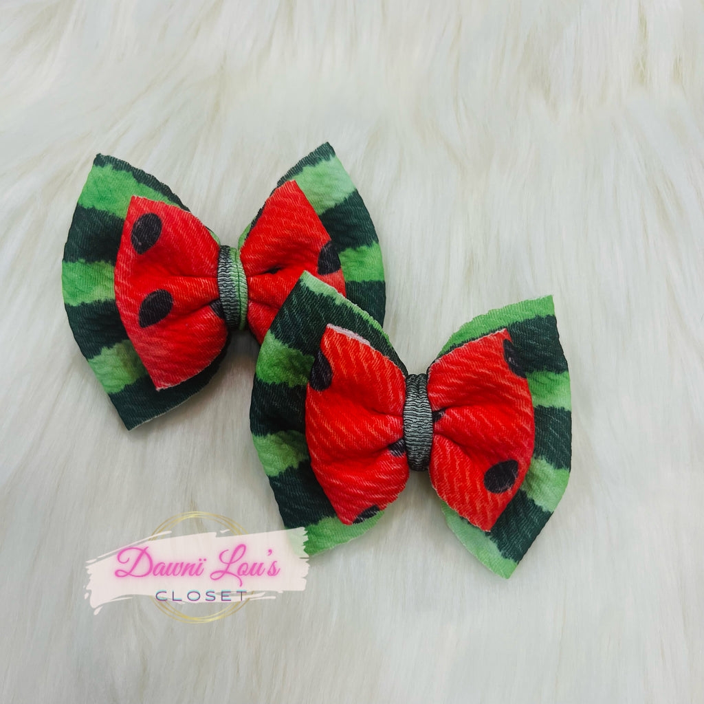 Watermelon Bows