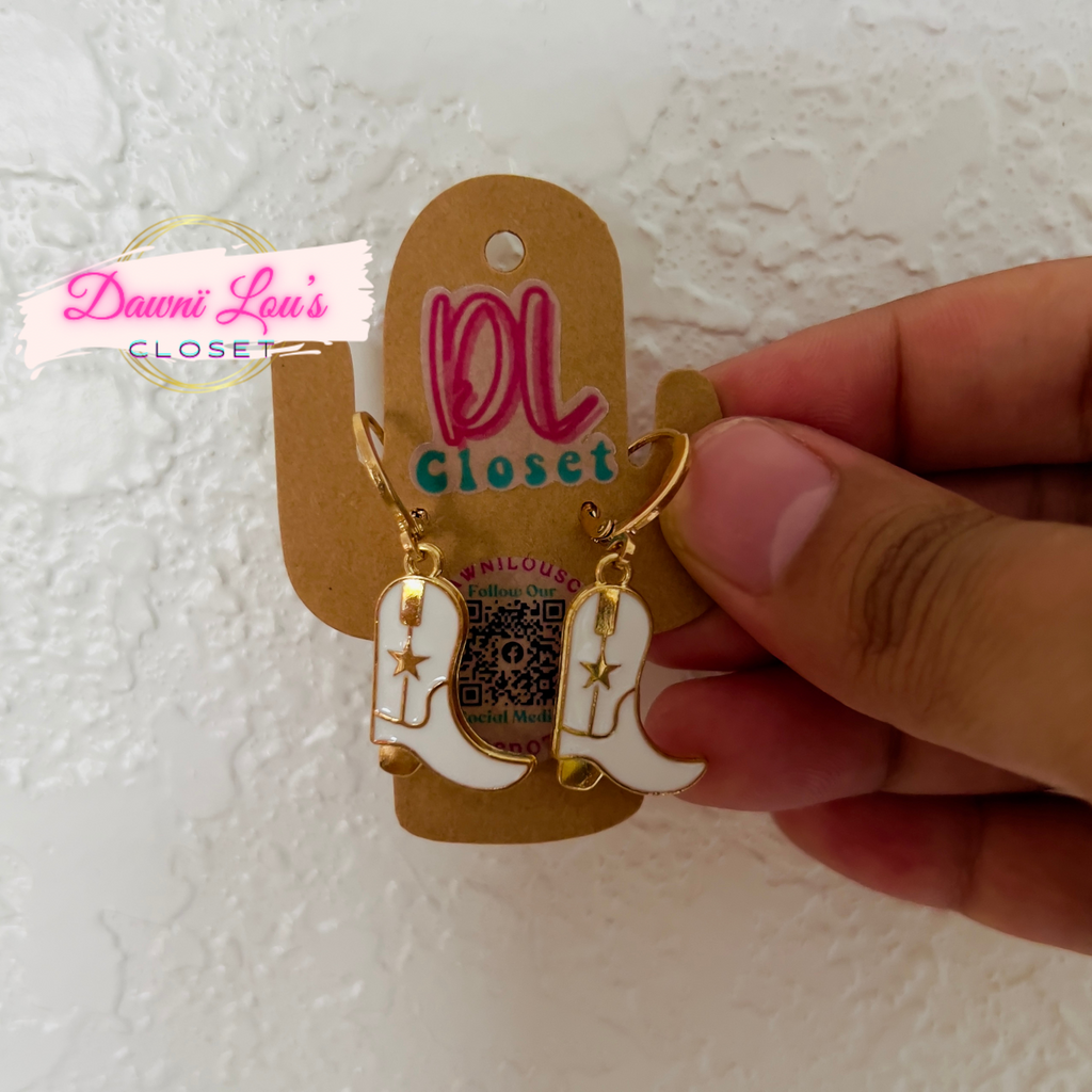 Western Cowboy Earrings