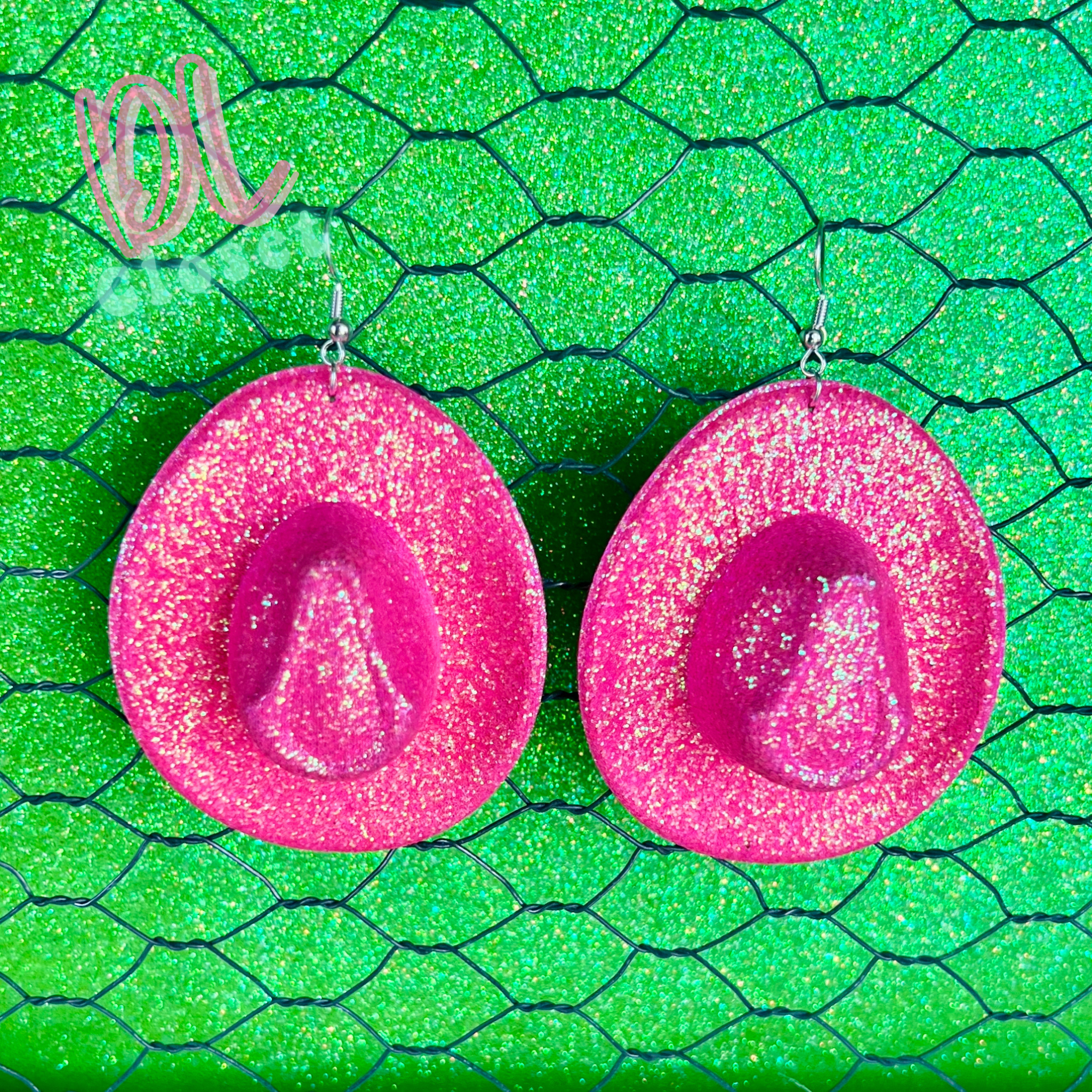 Western Cowboy Hat Earrings