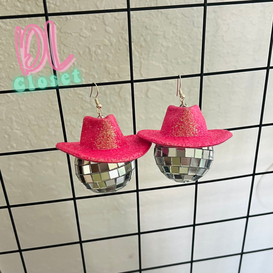 XL Disco Cowboy Earrings