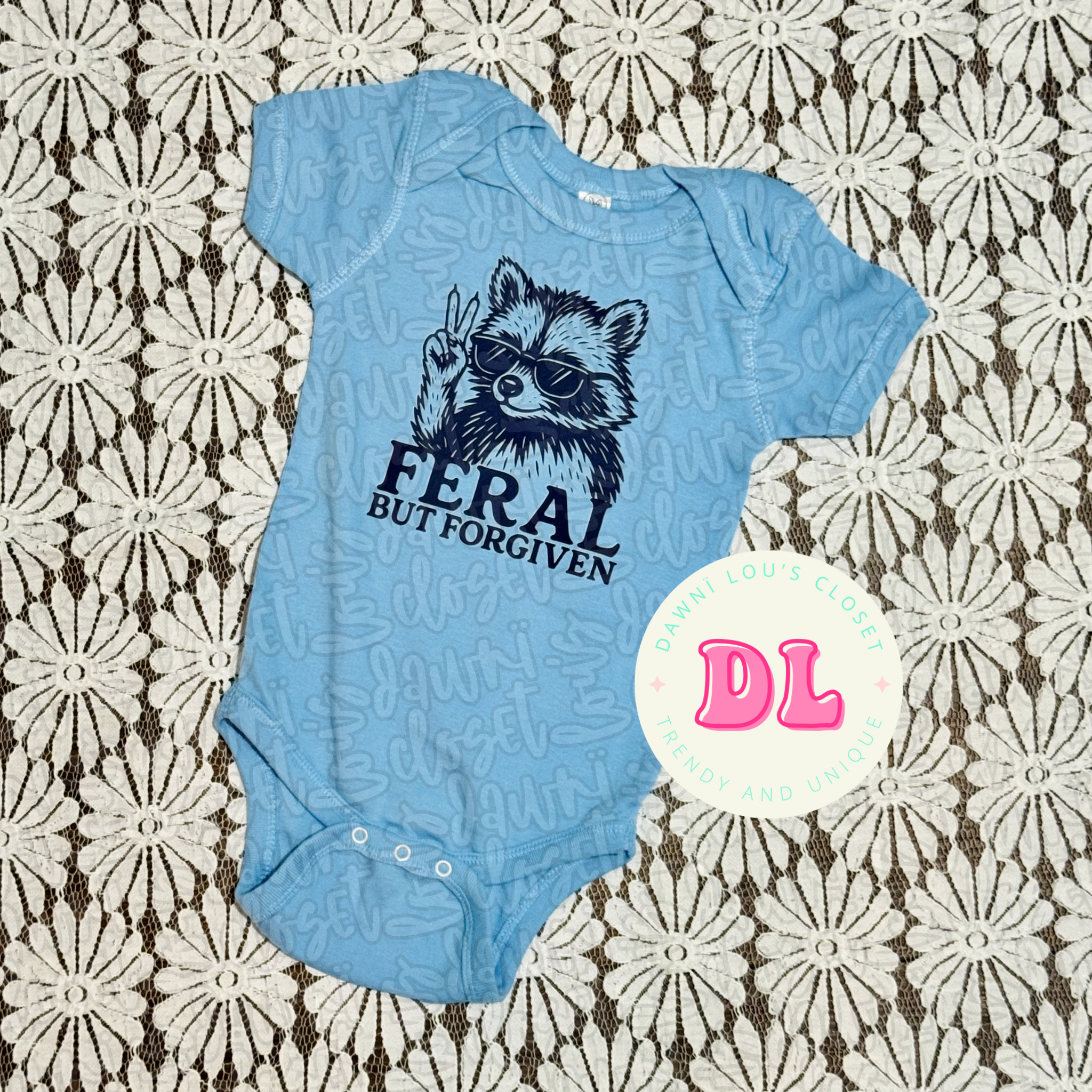 Feral but Free Onesie