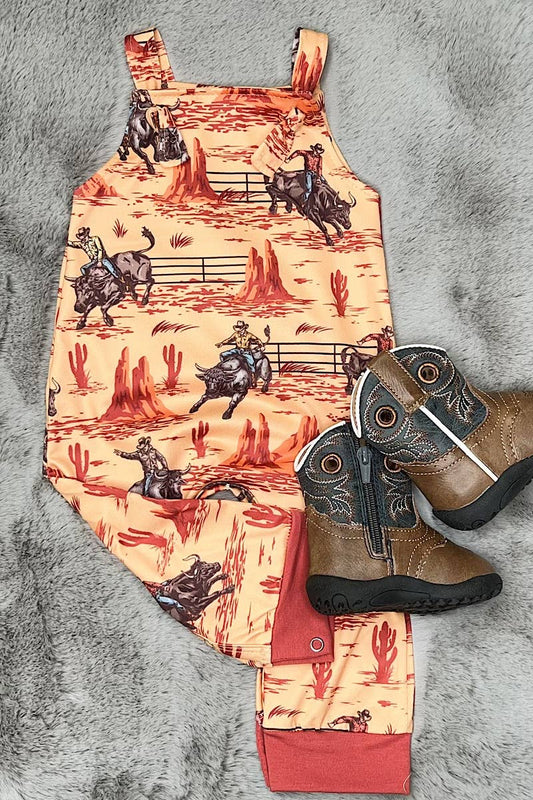 RODEO ON THE WEST BABY ROMPER