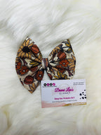 Floral Pumpkin Spiced Bows