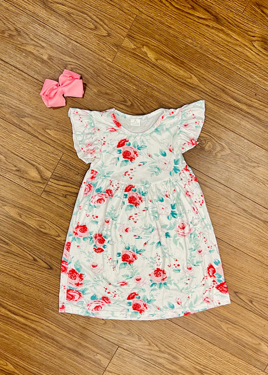 Vestido fluido Rosey para niña pequeña