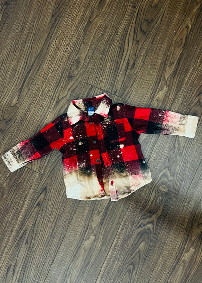 Repurposed Bleached Flannel