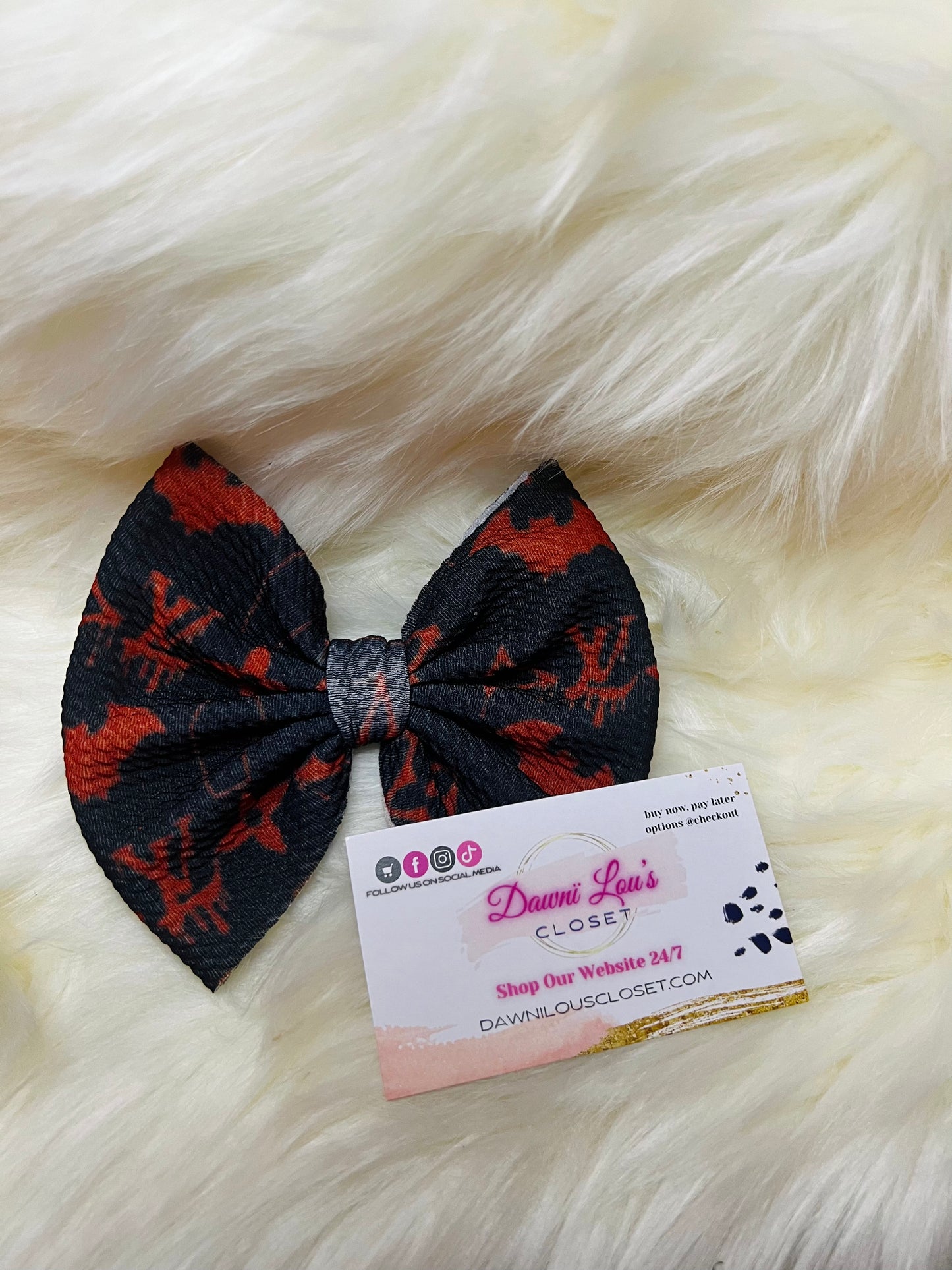 Boujee Dracula Inspired Bows