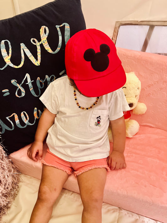 Gorra Mickey para bebés/niños pequeños