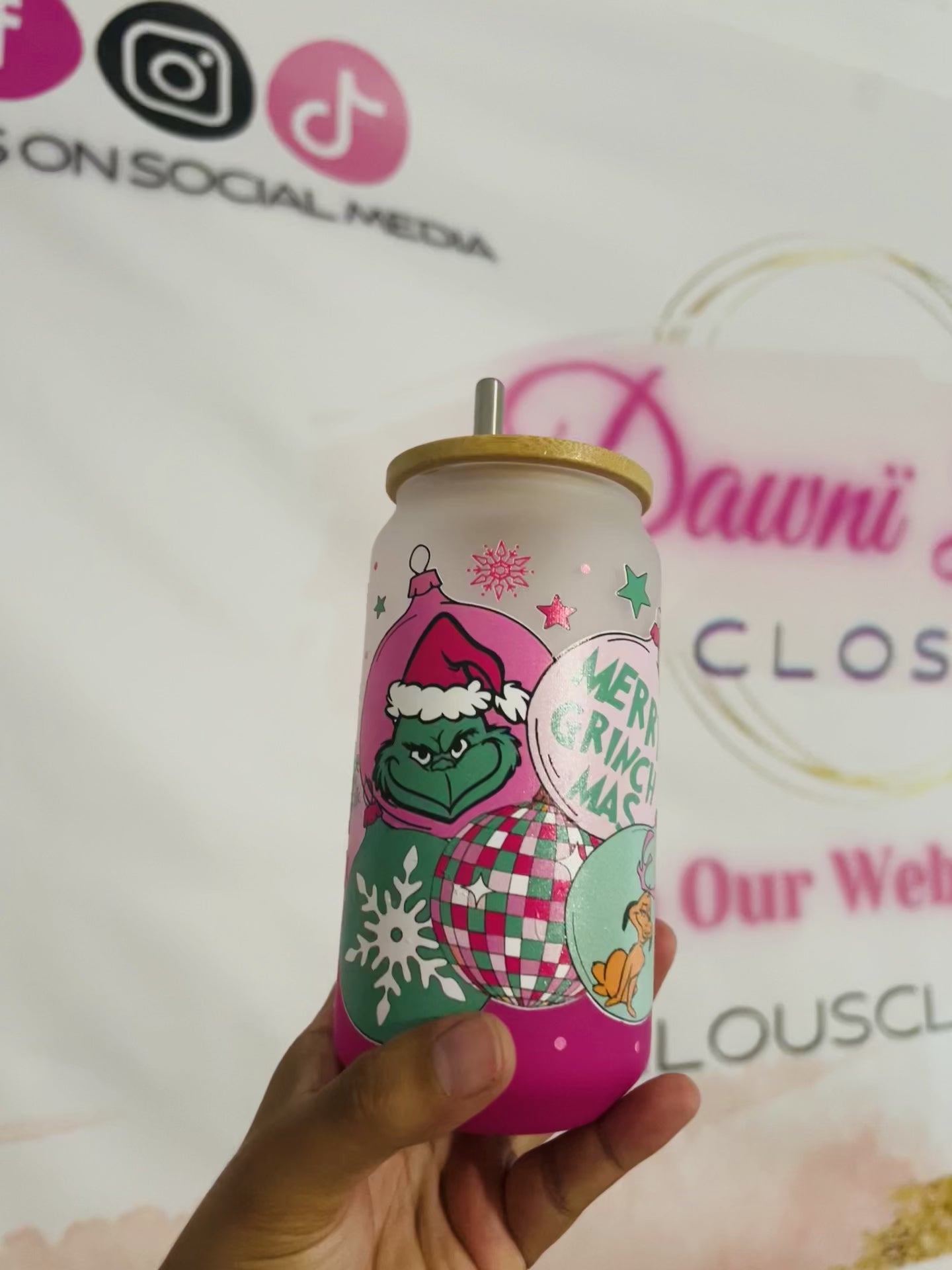 Merry Grinchmas Ombré Libbey