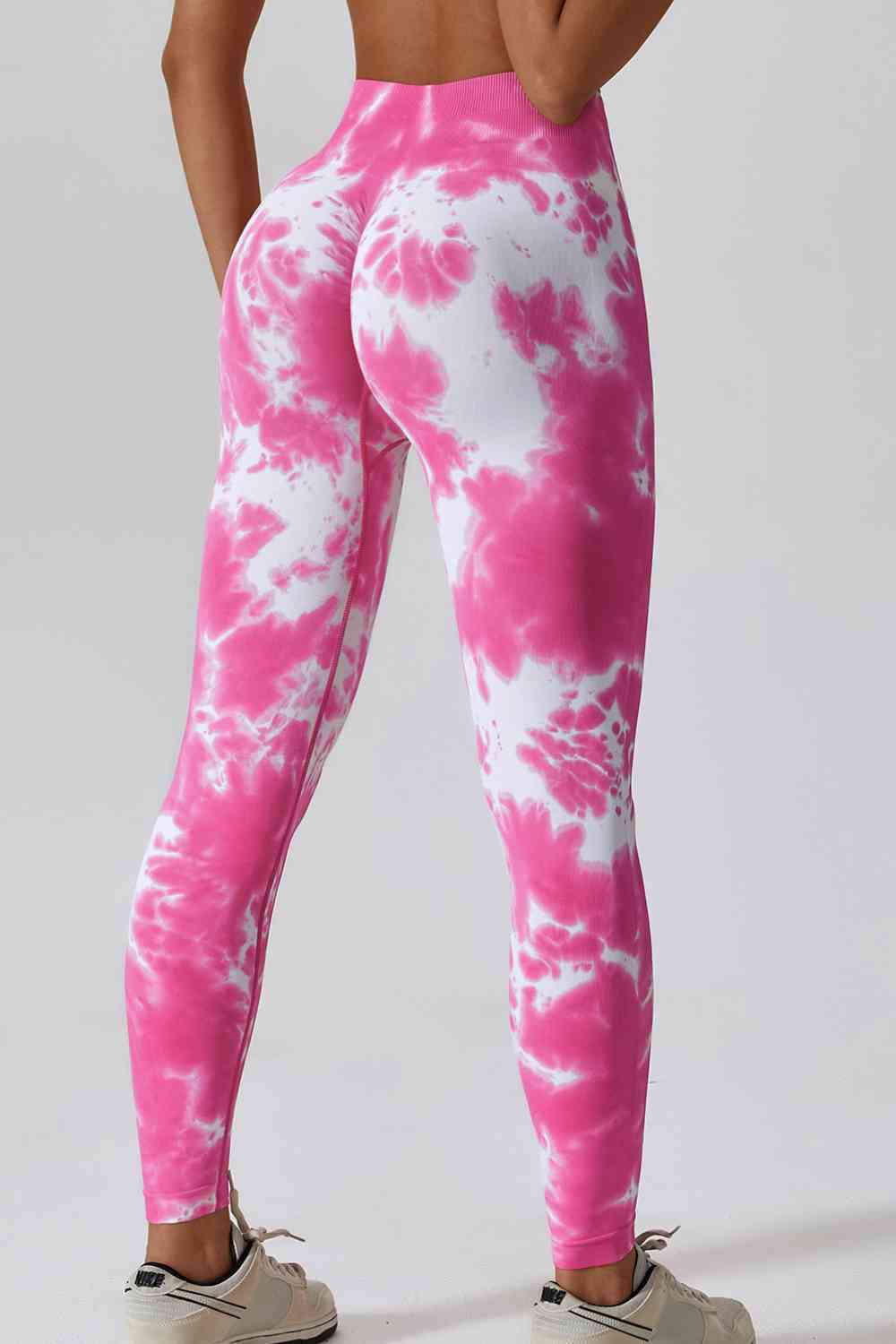 High Waist Tie-Dye Long Sports Pants