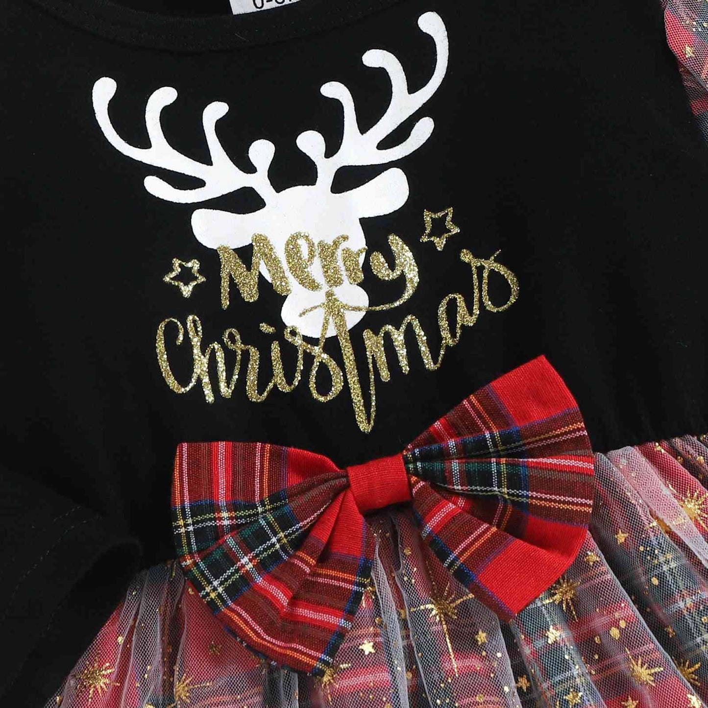 MERRY CHRISMAS Reindeer Dress