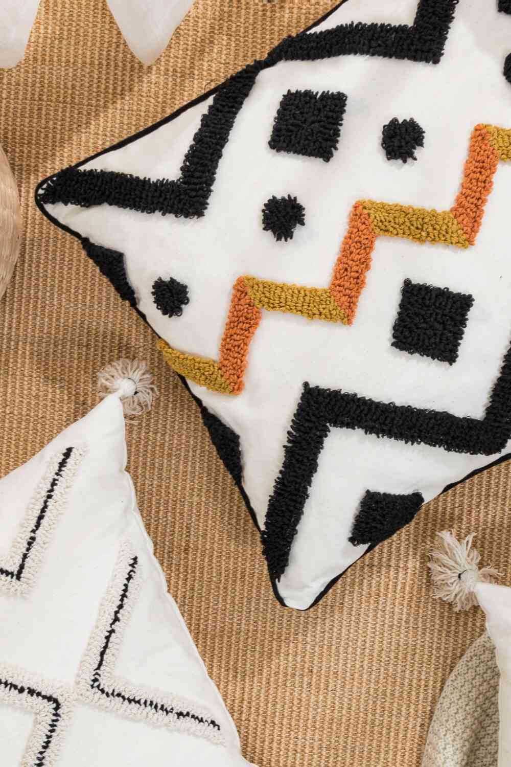 Woven Aztec Decorative Throw Pillow Case