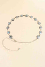 Vintage Turquoise Alloy Belt