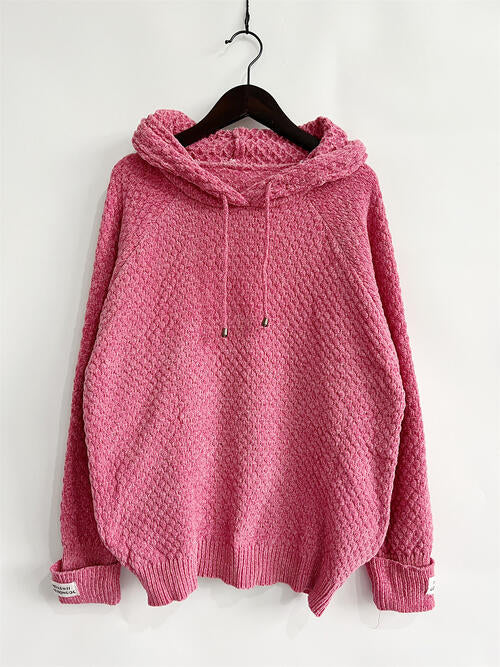 Drawstring Hooded Sweater