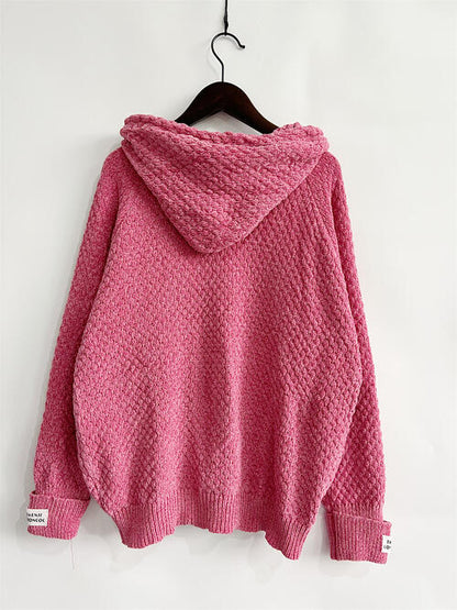 Drawstring Hooded Sweater