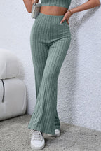 High Waist Flare Pants