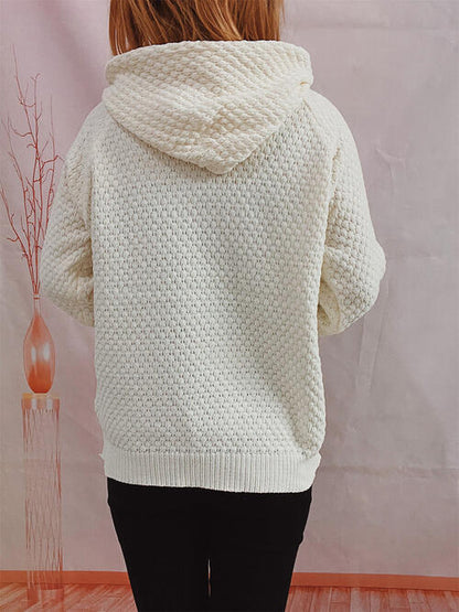 Drawstring Hooded Sweater