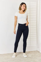 Judy Blue Dyed Tummy Control Skinny Jeans