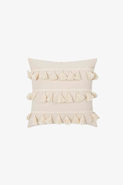 Funda de almohada decorativa Boho Beige