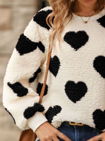 Teddy Hearts Sweater