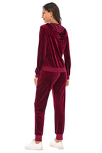Cozy Velvet Jacket and Pants Set