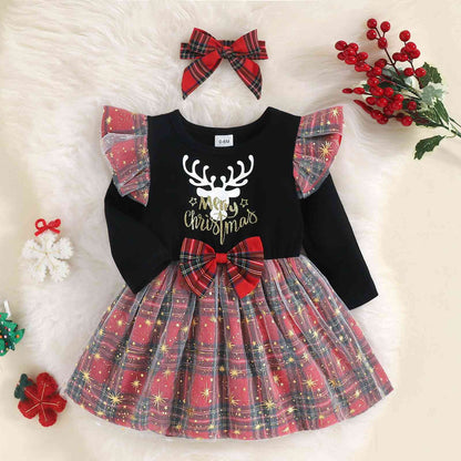 MERRY CHRISMAS Reindeer Dress