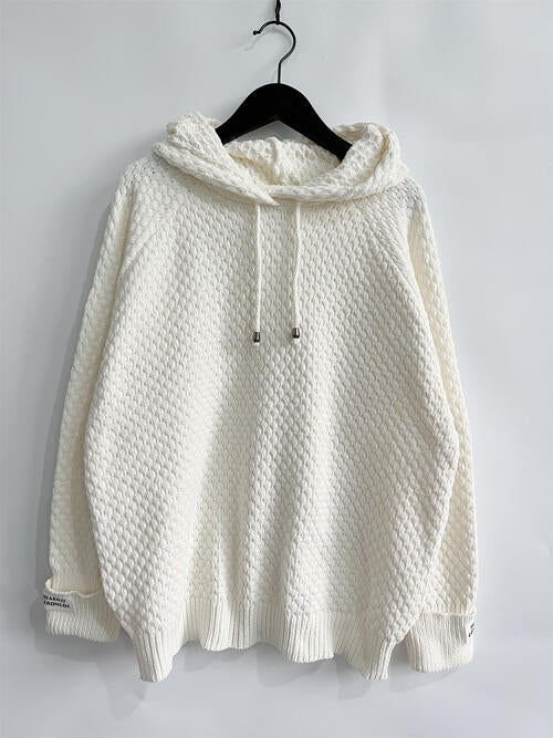 Drawstring Hooded Sweater