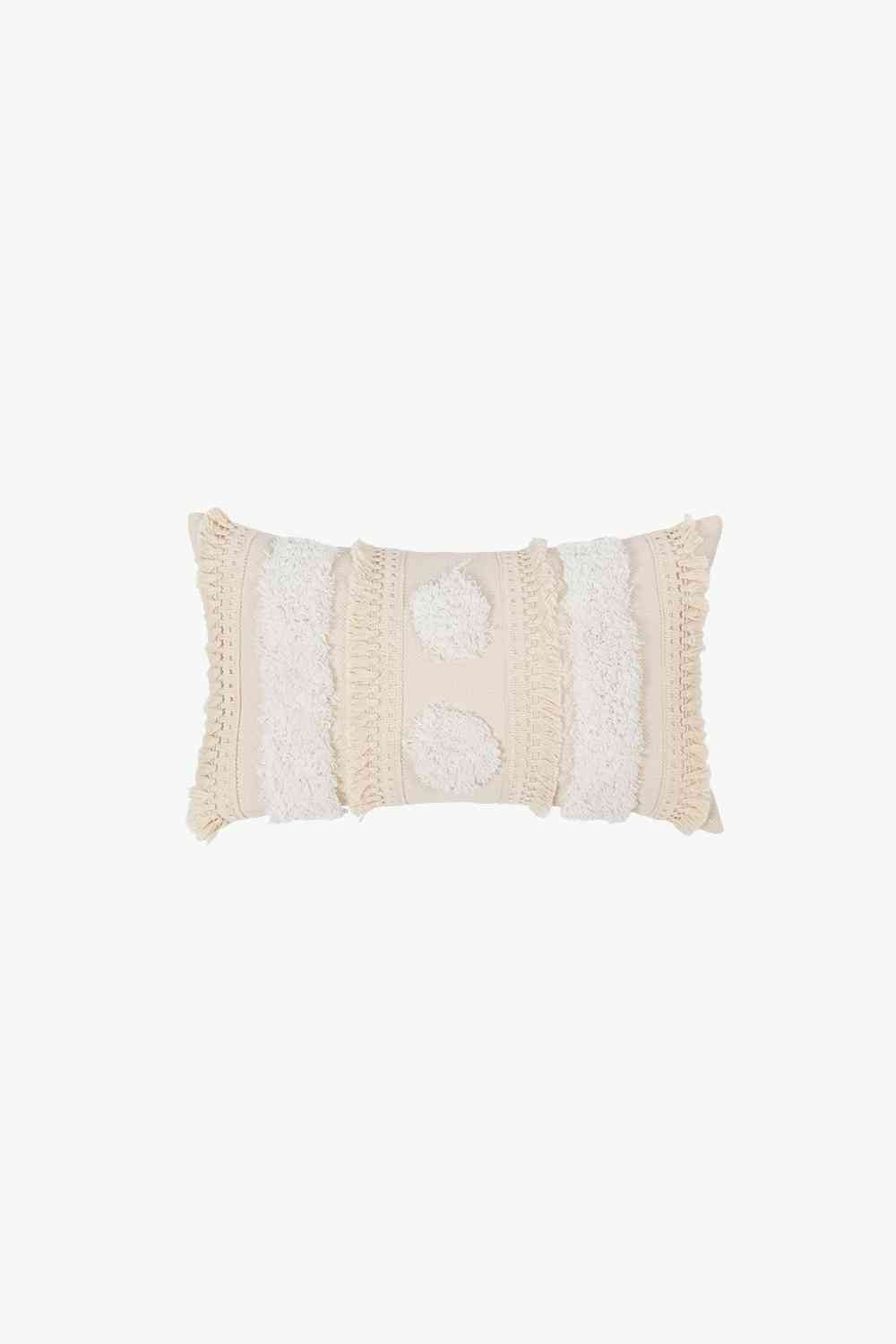 Funda de almohada decorativa Boho Beige