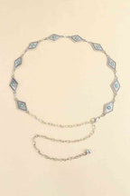 Vintage Turquoise Alloy Belt