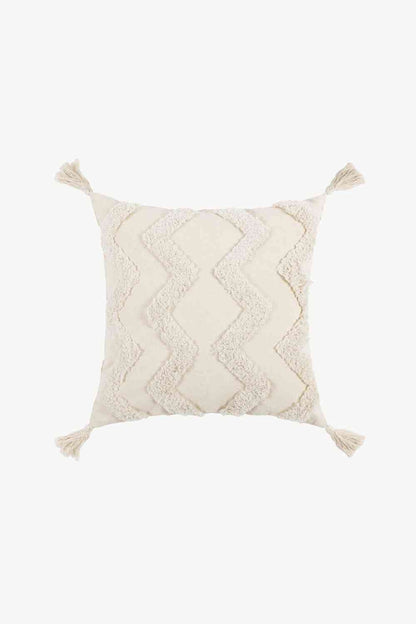 Fringe Decorative Throw Pillow Case