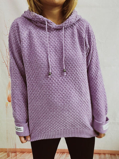 Drawstring Hooded Sweater