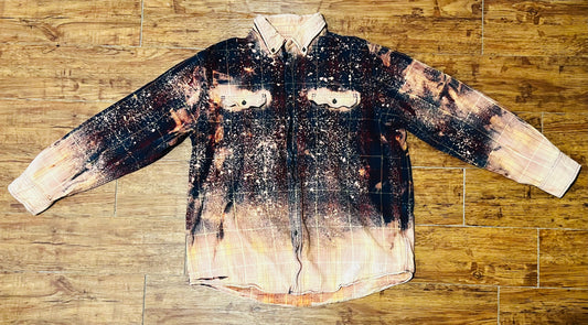 Repurposed Bleached Flannel