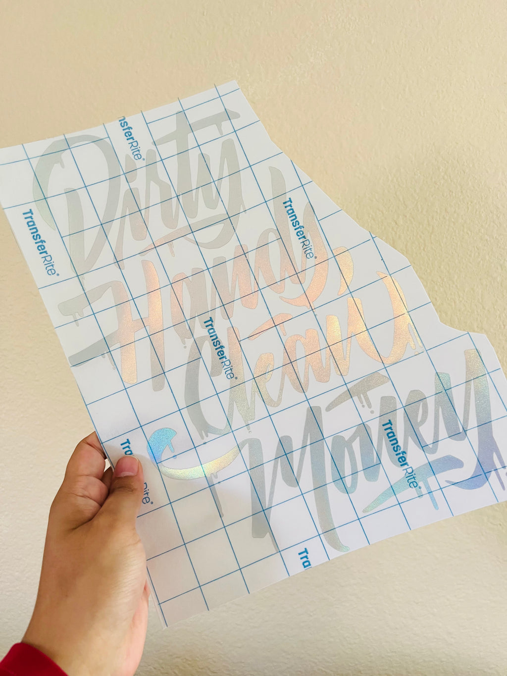 Dirty Hands, Clean Money Decal