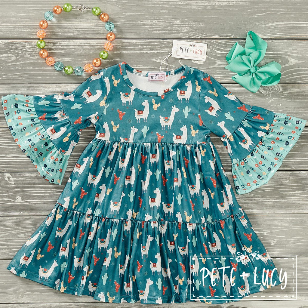 Floral Llama Siblings