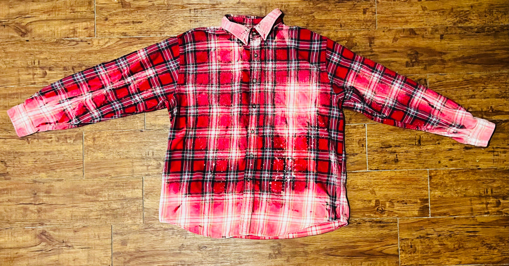 Repurposed Bleached Flannel