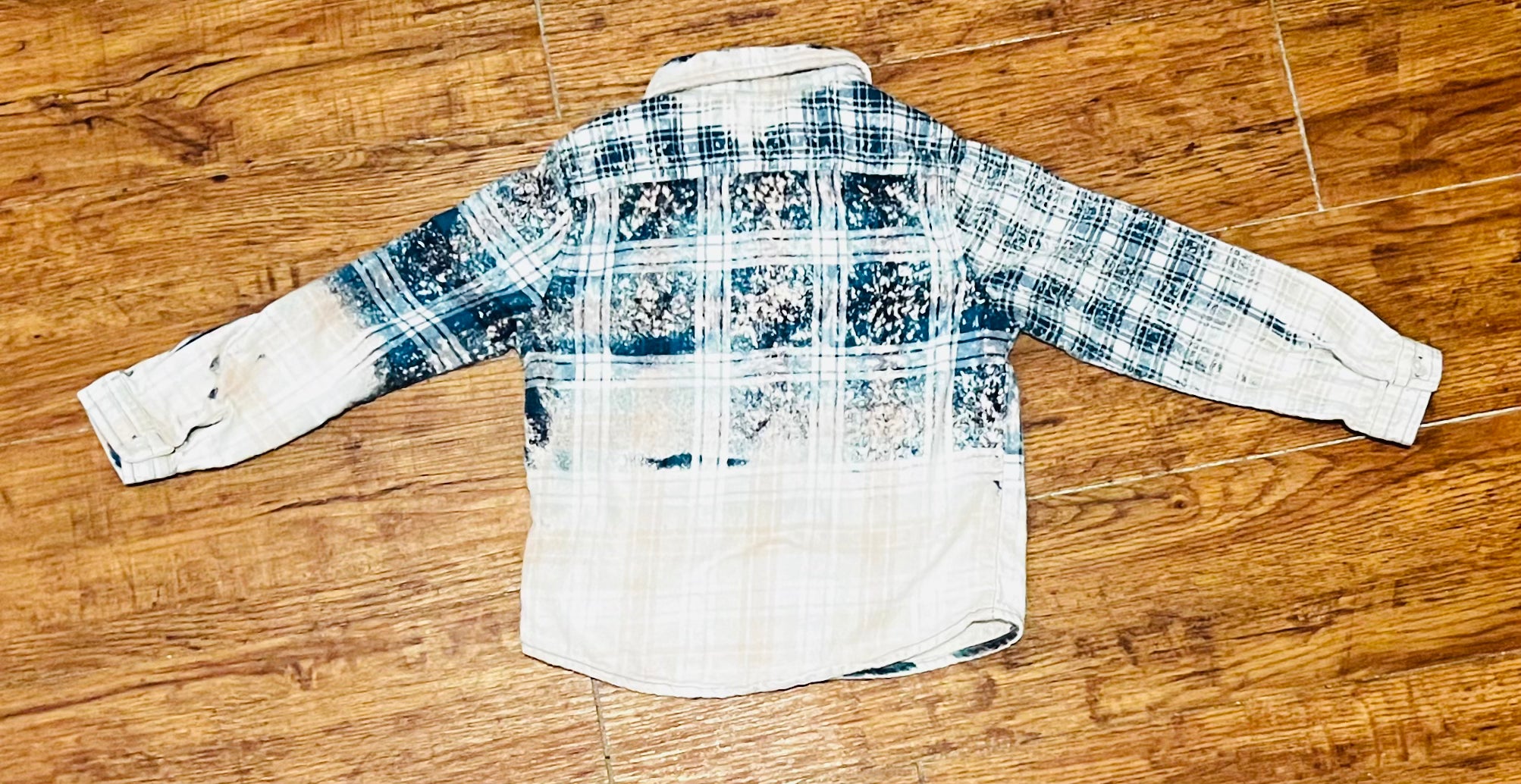 Repurposed Bleached Flannel