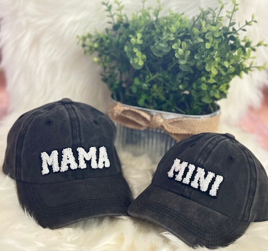 Mama+Mini Matching Cap Set