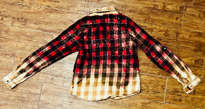 Repurposed Plaid Button Down