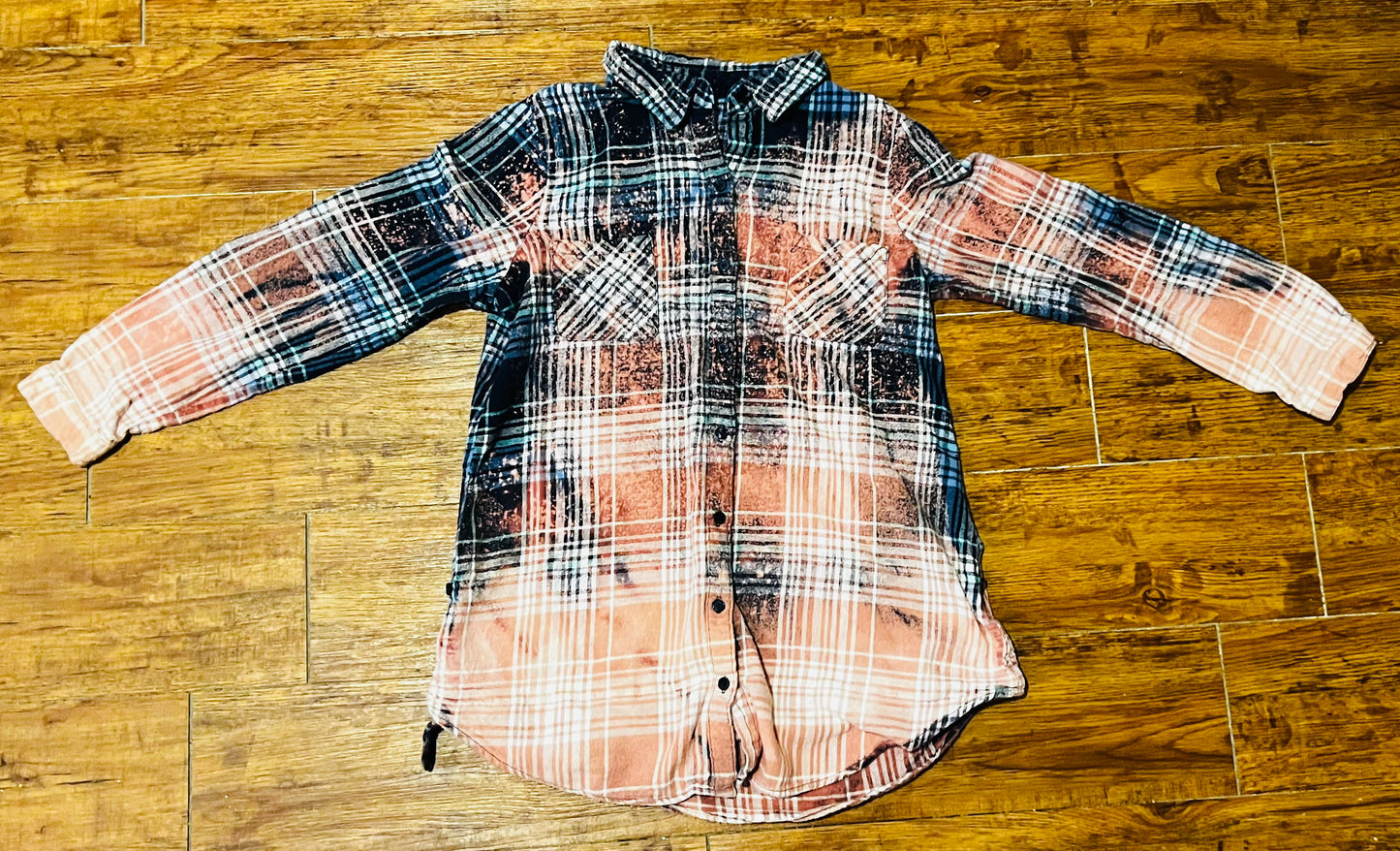 Repurposed Bleached Flannel