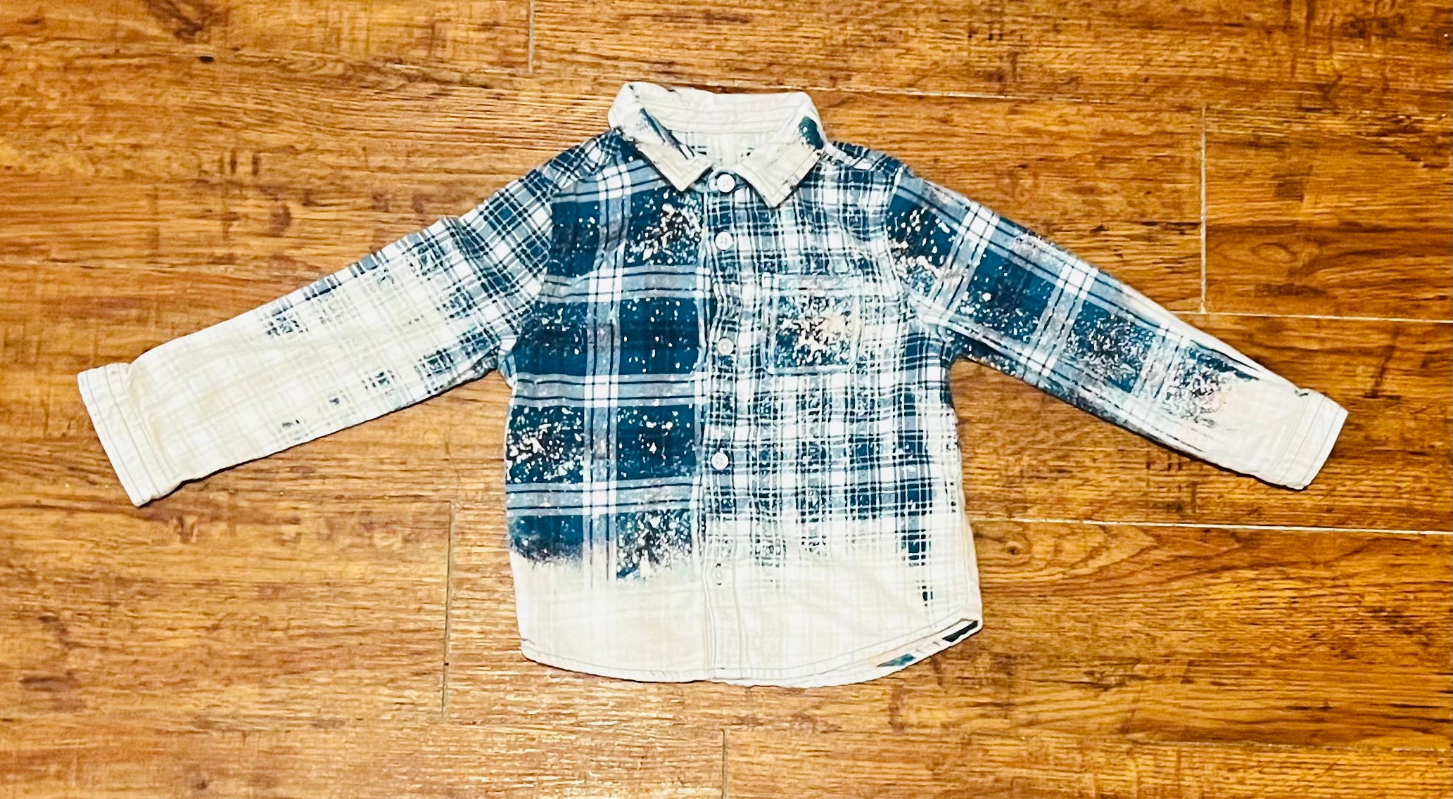 Repurposed Bleached Flannel