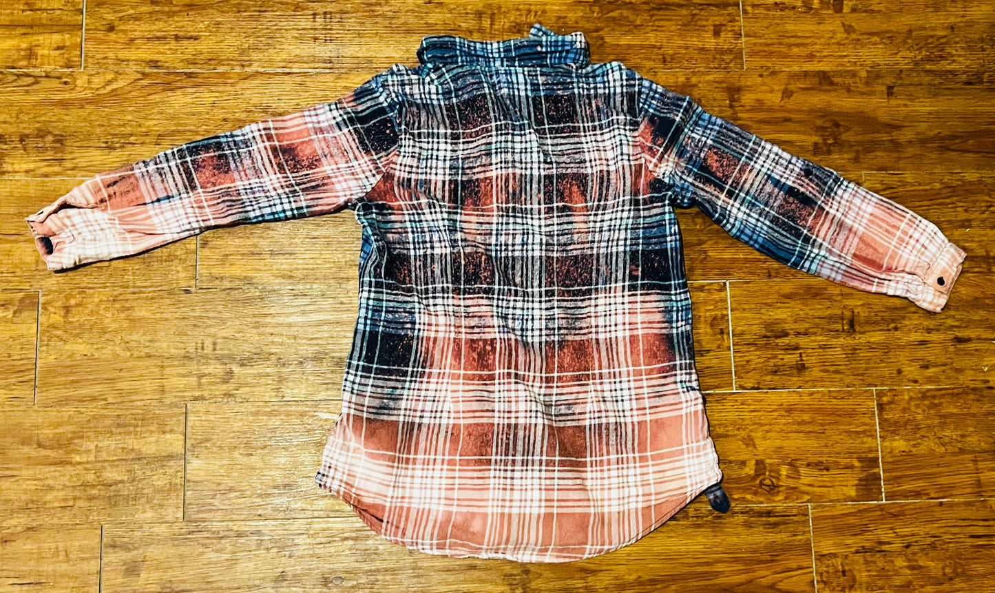 Repurposed Bleached Flannel